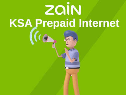 Zain KSA Prepaid Internet Package